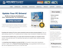 Tablet Screenshot of driverfinderpro.com